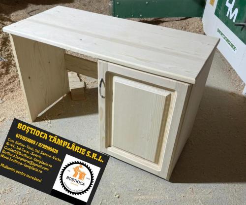 masă birou lemn masiv BOȘTIOCA TÂMPLĂRIE